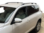 Toyota Rav 4 2006–2013 Zwarte Turkse dakrails Korte wielbasis, kunststof steunen foto 1