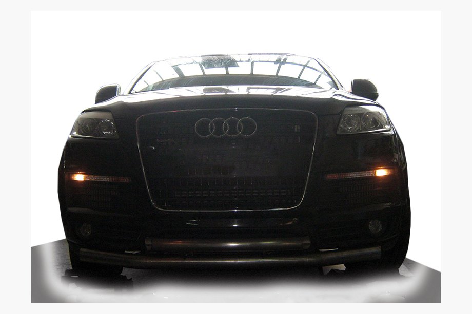 Audi Q7 2005–2015 Voorbeschermbeugel ST014 (RVS) Ø60/60 mm Image