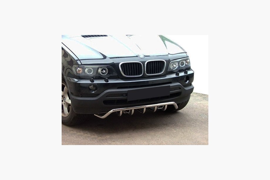 BMW X5 E53 1999–2006 Bullbar WT019 (RVS) Image