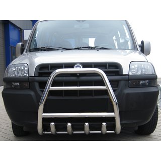 Voorste bullbar QT007 (RVS)