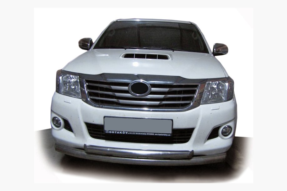 Toyota Hilux 2006–2015 Voorbescherming ST014-1 (RVS) Image