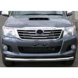 Frontbescherming ST008 (RVS) Toyota Hilux 2006–2015 foto 1