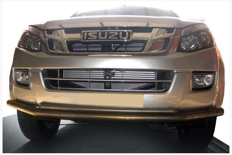 Isuzu D-Max 2011–2019 Voorbeschermbeugel ST014 (RVS) Image