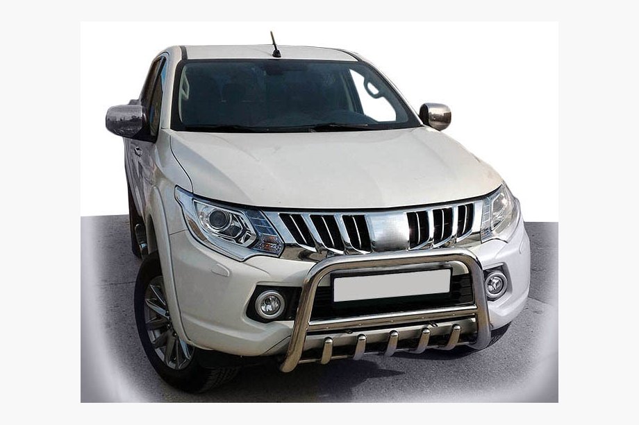 Mitsubishi L200 2015–2024 Bullbar WT003 (RVS) Image