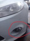 Ford Focus III 2011–2017 Chroom mistlampomlijstingen (2 stuks, kunststof) foto 5