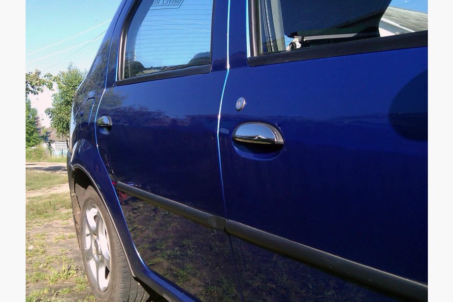 Dacia Logan I 2008–2012 RVS deurgreep covers (4 stuks) Image