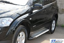 SsangYong Kyron 2005–2014 Side steps King (2 st., aluminium) foto 2