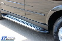 SsangYong Kyron 2005–2014 Side steps King (2 st., aluminium) foto 5