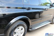 SsangYong Kyron 2005–2014 Side steps King (2 st., aluminium) foto 7