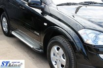 SsangYong Kyron 2005–2014 Side steps King (2 st., aluminium) foto 8