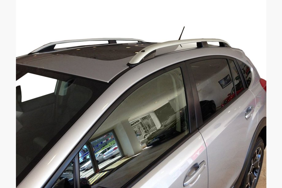 Subaru Outback 2009–2014 Dakrails CROWN (mat grijs) Image