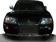 Mitsubishi Pajero Wagon III 1999–2006 Voorbeschermbeugel ST014 (RVS) foto 1