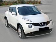 Nissan Juke 2010–2019 RVS frontbescherming ST008-2 foto 1