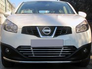 Nissan Qashqai 2014–2021 Frontbeschermbeugel ST008 (2014-2017, RVS) foto 1