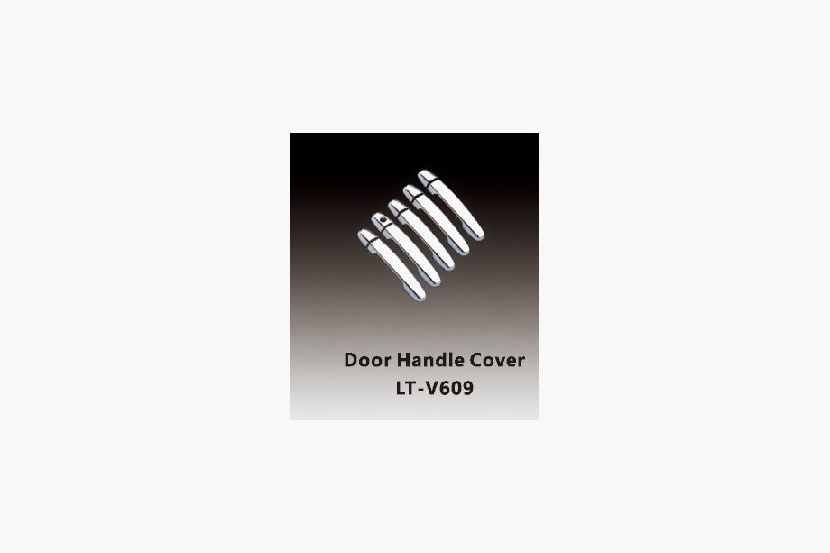 Toyota Rav 4 2006–2013 Deurgreep covers met chip (5 stuks, kunststof) Image