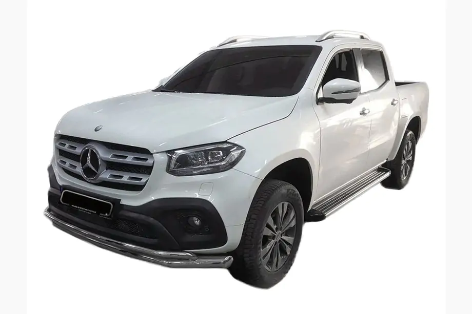 Mercedes X-klasse 2017–2020 Voorste beschermbeugel ST017 (RVS, 60 mm) Image