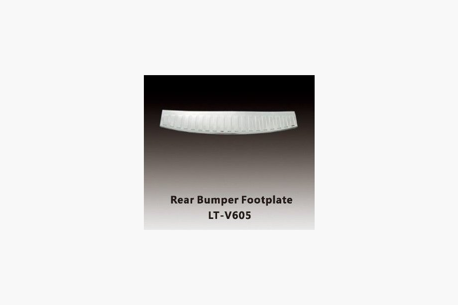 Toyota Rav 4 2006–2013 Achterbumper beschermlijst 2011-2013 (Libao, RVS) Image