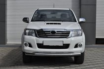 Toyota Hilux 2006–2015 Frontbescherming ST008 (RVS) foto 5