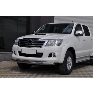 Frontbescherming ST008 (RVS) Toyota Hilux 2006–2015 foto 2