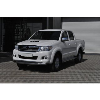 Frontbescherming ST017 (RVS) Toyota Hilux 2006–2015 foto 3
