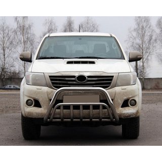 Bullbar WT002 (RVS) Toyota Hilux 2006–2015 foto 1