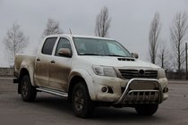 Toyota Hilux 2006–2015 Bullbar WT002 (RVS) foto 3