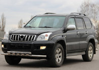 Toyota Land Cruiser Prado 120 2002–2009 Voorste bullbar ST015 (RVS) foto 1
