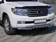 Toyota Land Cruiser 200 2007–2021 Voorste bullbar ST015 (RVS) foto 1