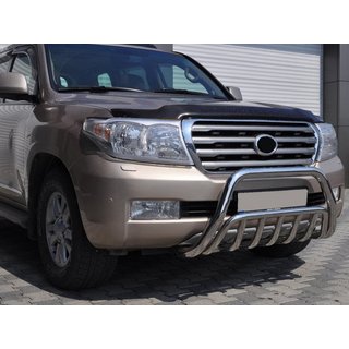 Voorste bullbar WT002 (RVS) Toyota Land Cruiser 200 2007–2021 foto 1