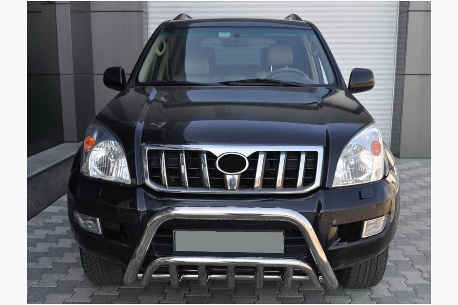 Toyota Land Cruiser Prado 120 2002–2009 Lage RVS bullbar WT002 Image