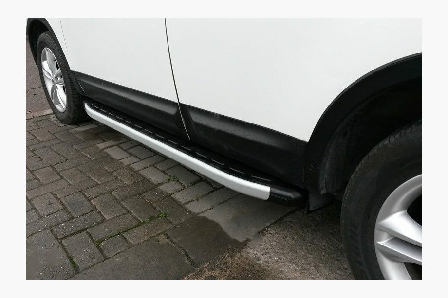 Nissan Qashqai 2010–2014 Fullmond side steps (2 stuks, aluminium) Korte wielbasis Foto 5