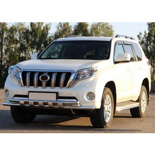 Voorbeschermbeugel ST015 (RVS) Toyota Land Cruiser Prado 150 2009–2023 foto 1