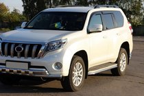 Toyota Land Cruiser Prado 150 2009–2023 Voorbeschermbeugel ST015 (RVS) foto 3