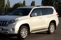 Toyota Land Cruiser Prado 150 2009–2023 Dorpelbescherming BB004 (set van 2, RVS) foto 3