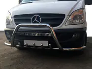 Mercedes Sprinter W906 2006–2018 Bullbar WT003-Plus (RVS) foto 1