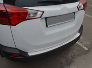 Toyota Rav 4 2013–2018 Achterbumperbeschermer Nataniko (RVS) foto 1