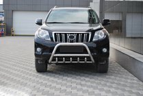 Toyota Land Cruiser Prado 150 2009–2023 Bullbar WT003 (RVS) foto 2