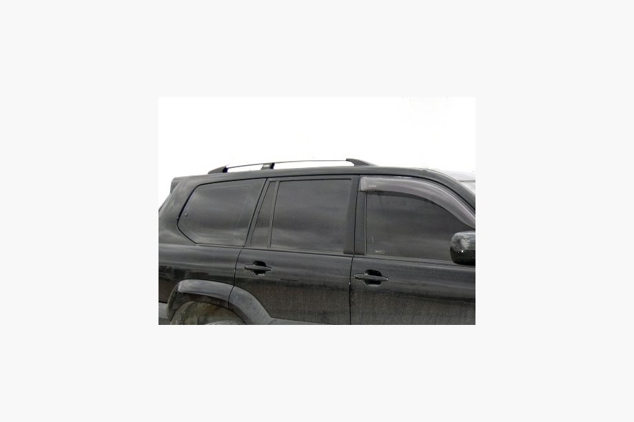 Toyota Land Cruiser Prado 120 2002–2009 Turkse dakrails grijs metallic Image