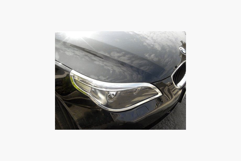 BMW 5 Serie E60/E61 2003–2010 Koplampranden (2 stuks, kunststof) Image