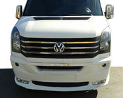 Volkswagen Crafter 2006–2016 Voorbumperlip 2012↗ (Era recht, spuitklaar) foto 2