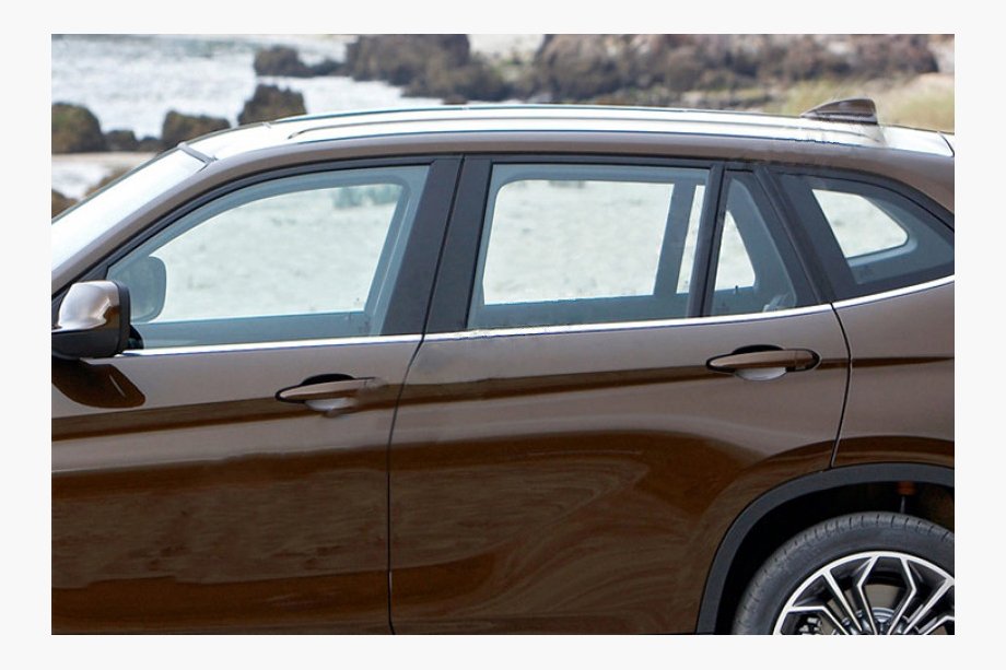 BMW X1 E84 2009–2015 Onderste ruitlijsten (RVS) 6 st. Image