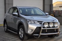 Toyota Rav 4 2013–2018 Bullbar WT018 (RVS) foto 2