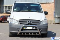 Mercedes Viano 2004–2014 Bullbar WT003/004 (RVS) foto 3