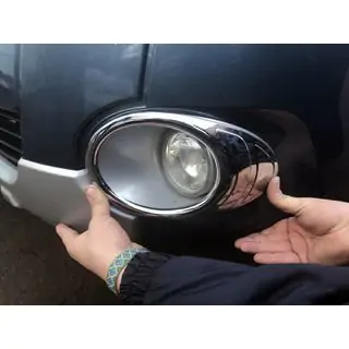 Mistlampomlijstingen 2008-2014 (2 stuks, kunststof) Citroen Berlingo 2008–2018 foto 2
