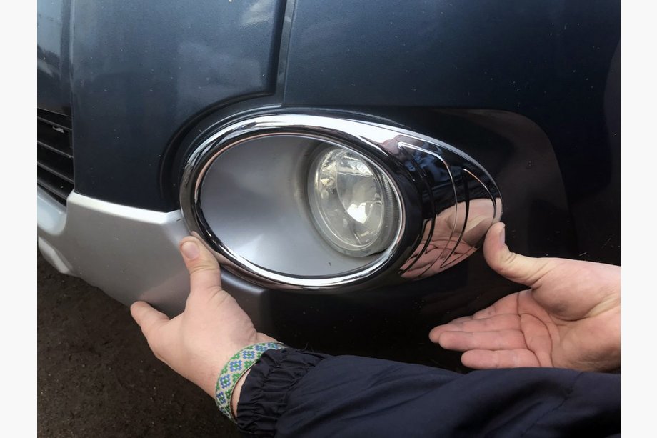 Citroen Berlingo 2008–2018 Mistlampomlijstingen 2008-2014 (2 stuks, kunststof) Foto 2