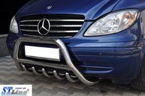 Mercedes Viano 2004–2014 Bullbar WT003/004 (RVS) foto 6