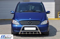 Mercedes Viano 2004–2014 Bullbar WT003/004 (RVS) foto 7
