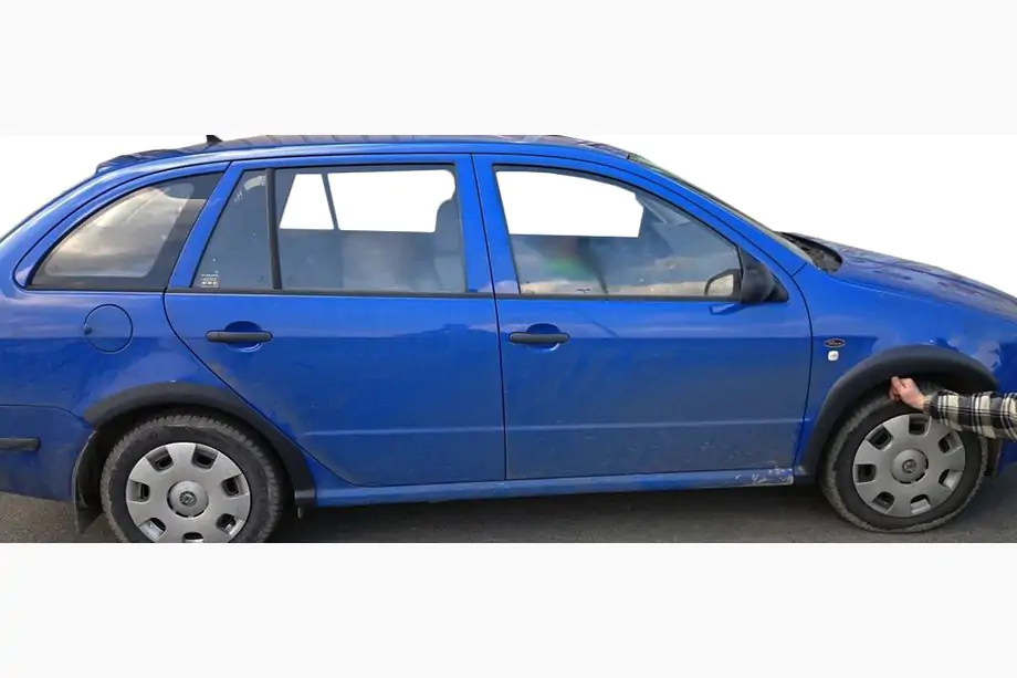 Skoda Fabia 2000–2007 Wielkastverbreders (set, zwart) Image