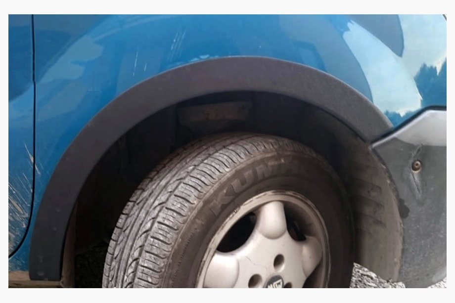Renault Kangoo 1998–2008 Wielkastverbreders (set van 4, zwart) Kunststof Image