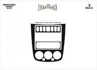 Mercedes Vaneo W414 2001–2005 Dashboard sierlijsten foto 3